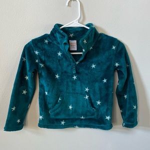 Jumping Beans girls Quarter Zip Sherpa. Size 5T